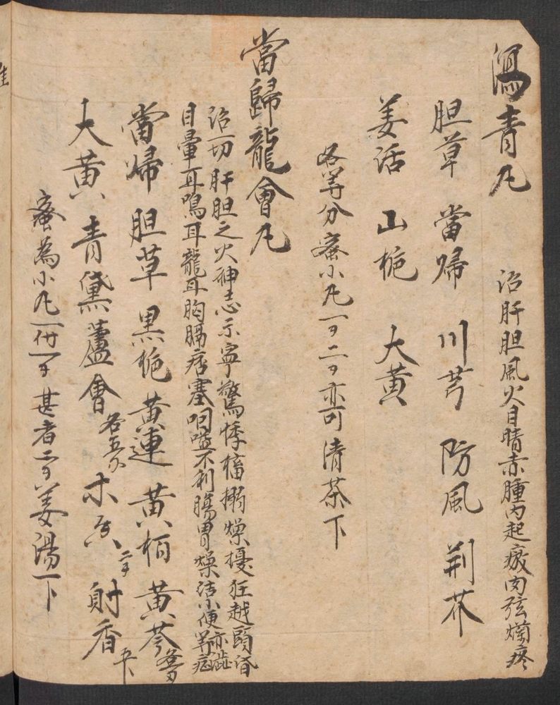 丹字药方本(第156页)