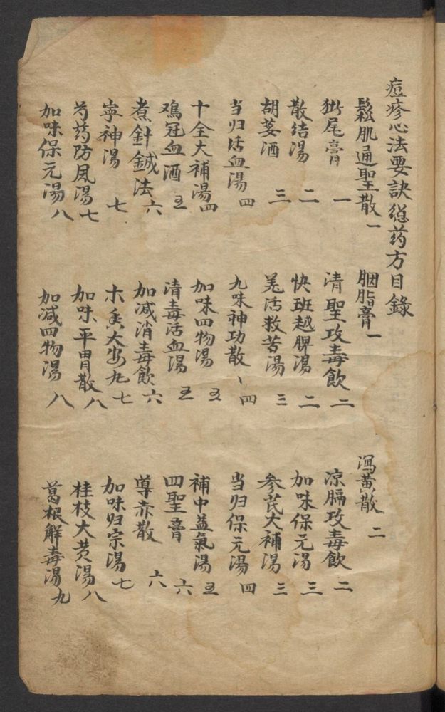 痘疹科3卷(第6页)