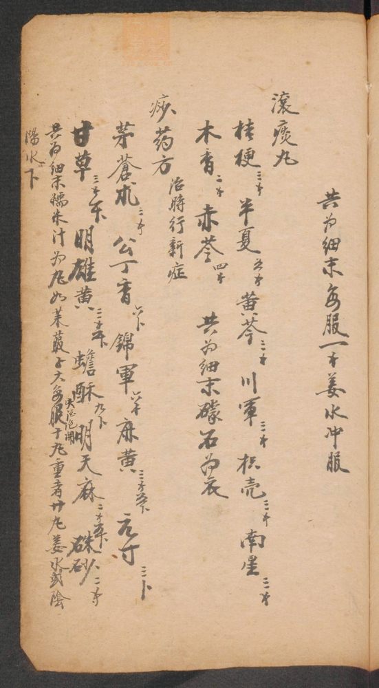 家抄药方(第107页)