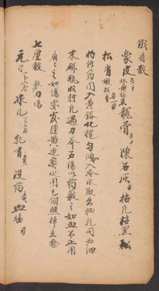 家抄药方(第108页)