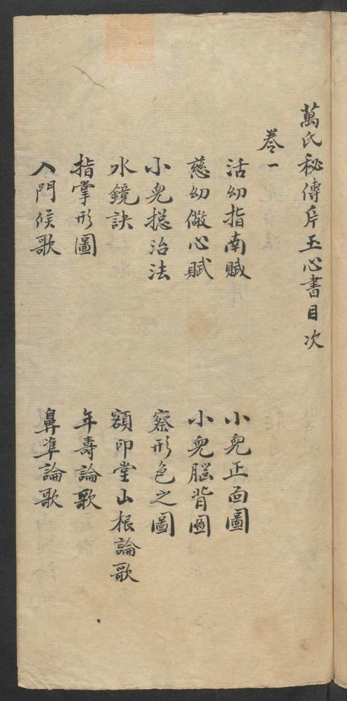 万氏秘传片玉心书(第5页)