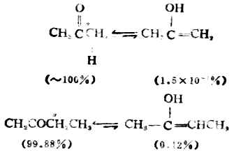 三、酮式-烯醇式互变异构现象