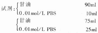 甘油-TBS及甘油-PBS
