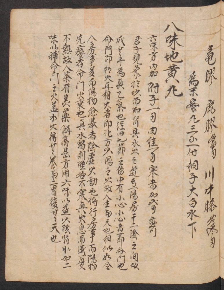 丹字药方本(第133页)