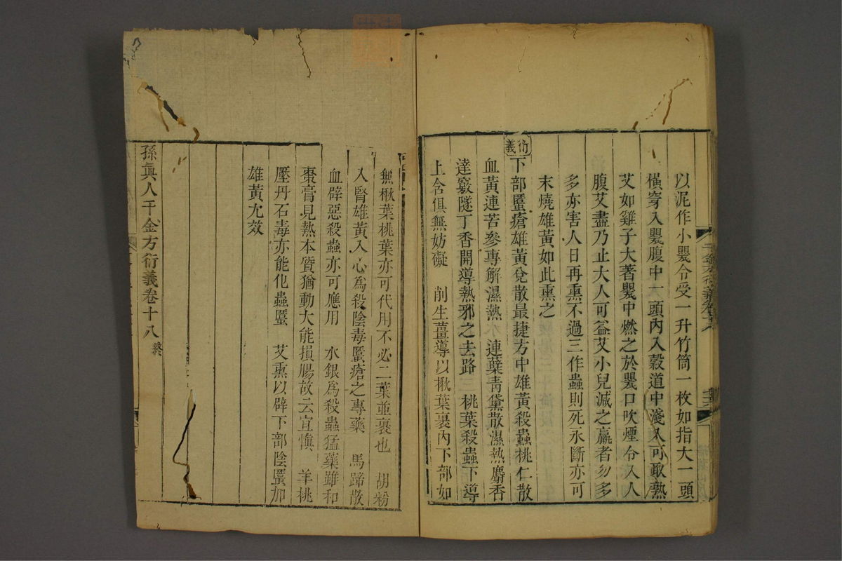 孙眞人千金方衍义(第1524页)