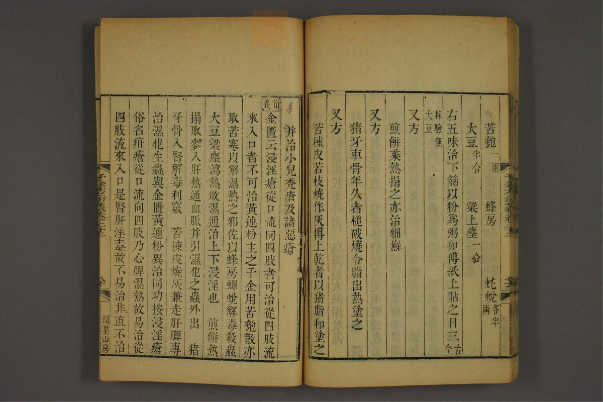 孙眞人千金方衍义(第1819页)