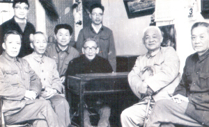 刘赤选教授（左四）80寿诞时